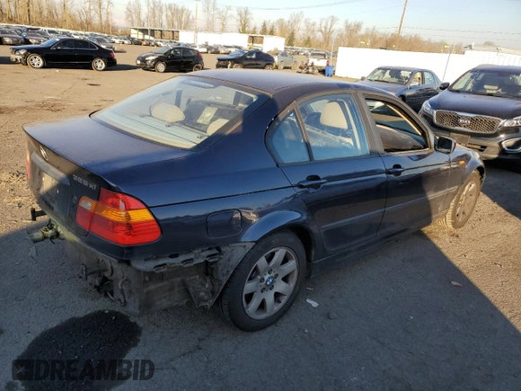 2002 BMW 3 Series 325xi with VIN WBAEU33442PH85398, listed as a Copart auction lot 42759435 with Not provided miles and Salvage title. Bid and sale history available at DreamBid. Image 3.