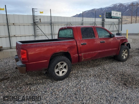 2006 Dodge Dakota ST with VIN 1D7HE28N06S523778, listed as a Copart auction lot 71536704 with 215,605 mi miles and Salvage Title. Bid and sale history available at carsss.com. Image 3.