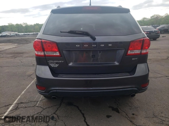 2015 Dodge Journey SXT with VIN 3C4PDDBG1FT725882, listed as a Copart auction lot 55903755 with 111,941 mi miles and Salvage title. Bid and sale history available at DreamBid. Image 6.