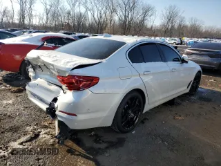 2019 BMW 5 Series 540i xDrive with VIN WBAJE7C57KWD55382, listed as a Copart auction lot 41798485 with Not Provided miles and Salvage Title. Bid and sale history available at carsss.com. Image 3.