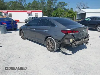 2018 Hyundai Sonata SEL with VIN 5NPE34AFXJH656508, listed as a IAAI auction lot 42053020 with 156,212 mi miles and . Bid and sale history available at carsss.com. Image 3.