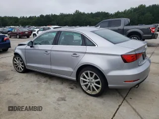 2015 Audi A3 2.0T Premium Plus with VIN WAUEFGFF8F1043462, listed as a Copart auction lot 65933493 with 0 mi miles. Bid and sale history available at carsss.com. Image 2.