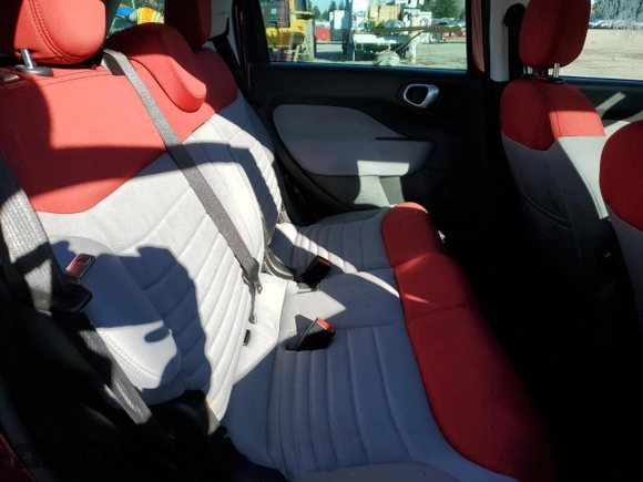 2014 FIAT 500L Easy with VIN ZFBCFABH3EZ026909, listed as a Copart auction lot 44582835 with 104,137 mi miles and Salvage Title. Bid and sale history available at DreamBid. Image 11.