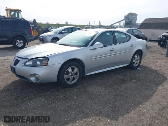 2005 Pontiac Grand Prix z VIN 2G2WP522751287841, wystawiony jako IAAI lot #41840752 z przebiegiem 262 231 mil mil oraz . Historia ofert i sprzedaży dostępna na DreamBid. Obrazek 2.