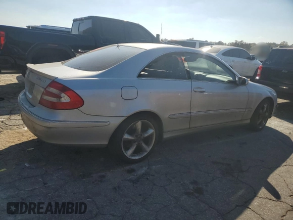 2005 Mercedes-Benz CLK-Class 3.2L with VIN WDBTJ65J15F153679, listed as a Copart auction lot 78357684 with 0 mi miles and Clean Title. Bid and sale history available at carsss.com. Image 3.