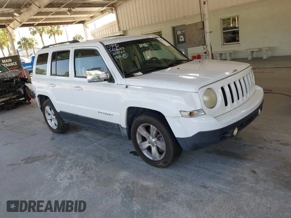 2014 Jeep Patriot High Altitude with VIN 1C4NJPFA1ED653402, listed as a IAAI auction lot 42371410 with 165,459 mi miles and . Bid and sale history available at DreamBid. Image 1.