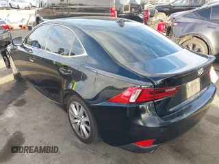2014 Lexus IS 250 with VIN JTHBF1D23E5037805, listed as a IAAI auction lot 41481565 with 153,901 mi miles and . Bid and sale history available at DreamBid. Image 3.