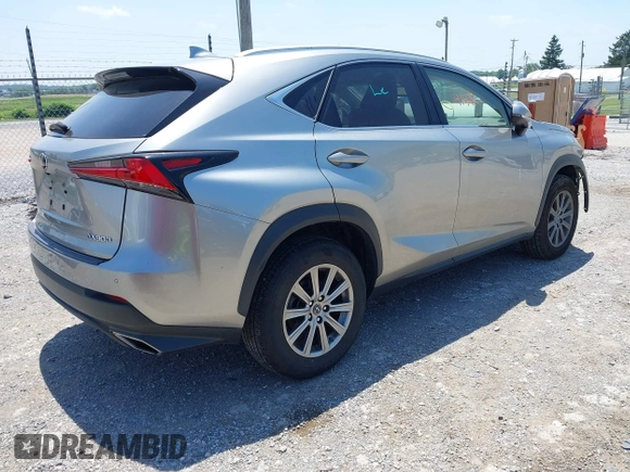 2019 Lexus NX 300 with VIN JTJBARBZ6K2182068, listed as a IAAI auction lot 42564132 with 46,337 mi miles and . Bid and sale history available at DreamBid. Image 4.