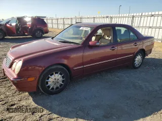 2001 Mercedes-Benz E-Class with VIN WDBJF65JX1B303735, listed as a Copart auction lot 78671914 with 116,290 mi miles and Salvage Title. Bid and sale history available at carsss.com. Image 1.