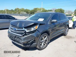 2016 Ford Edge Titanium with VIN 2FMPK3K9XGBB57187, listed as a IAAI auction lot 41850643 with 77,540 mi miles. Bid and sale history available at carsss.com. Image 2.