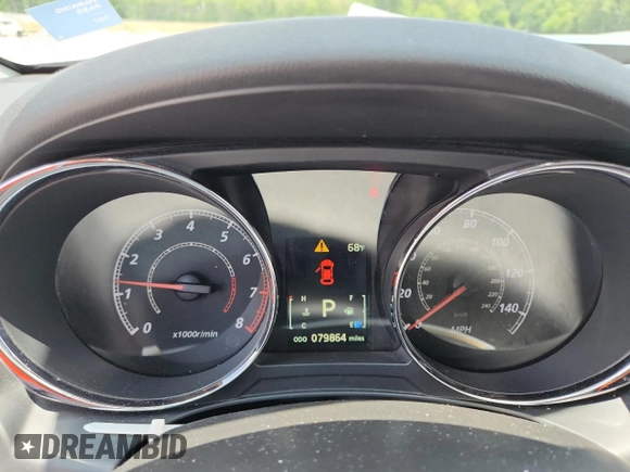 2018 Mitsubishi Outlander SE with VIN JA4AP3AW3JZ018567, listed as a Copart auction lot 57779155 with 79,864 mi miles and Salvage title. Bid and sale history available at DreamBid. Image 9.