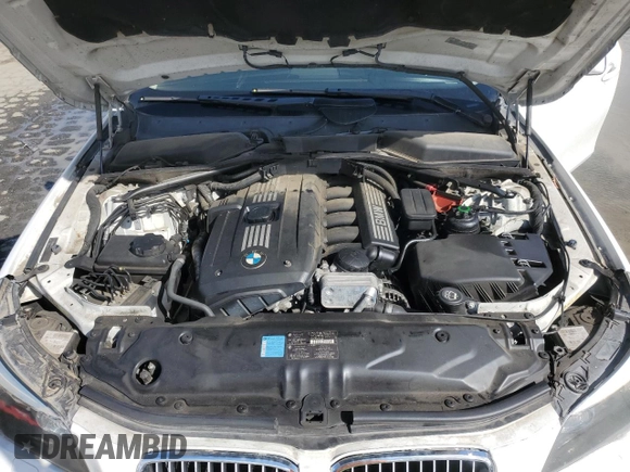 2008 BMW 5 Series 528i with VIN WBANU53538C111924, listed as a Copart auction lot 49463335 with 121,059 mi miles and Salvage Title. Bid and sale history available at carsss.com. Image 11.