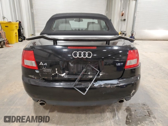 2005 Audi A4 1.8T с VIN WAUAC48H25K009546, выставлен на аукционе Copart как лот 52690945 с пробегом 138 444 миль миль и Чистый • Clean title. История ставок и продаж доступна на DreamBid. Изображение 6.