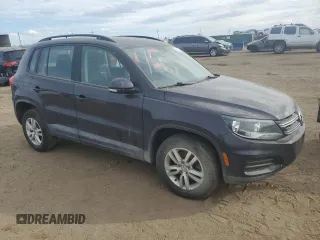 2016 Volkswagen Tiguan S z VIN WVGAV7AX6GW588063, wystawiony jako Copart lot #49254085 z przebiegiem 138 929 mil mil oraz Czysty tytuł • Clean title. Historia ofert i sprzedaży dostępna na DreamBid. Obrazek 4.