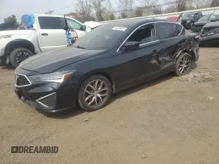 2020 Acura ILX Premium with VIN 19UDE2F7XLA007749, listed as a Copart auction lot 54244885 with 70,445 mi miles and Salvage title. Bid and sale history available at DreamBid. Image 1.