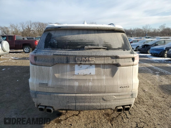 2024 GMC Acadia AWD AT4 z VIN 1GKENPKS7RJ174495, wystawiony jako Copart lot #82187344 z przebiegiem Nie podano mil oraz Szkoda całkowita • Salvage title. Historia ofert i sprzedaży dostępna na DreamBid. Obrazek 6.