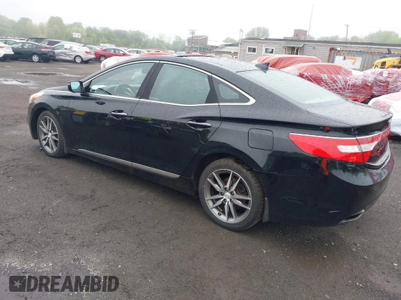 2012 Hyundai Azera with VIN KMHFH4JG4CA177778, listed as a IAAI auction lot 42172911 with 154,680 mi miles and . Bid and sale history available at carsss.com. Image 3.