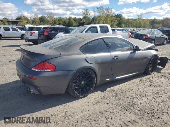 2009 BMW 6 Series M6 with VIN WBSEH93559CY25031, listed as a Copart auction lot 74599624 with 0 mi miles and Clean Title. Bid and sale history available at carsss.com. Image 3.