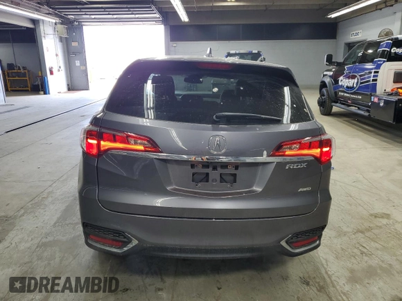 2017 Acura RDX Technology with VIN 5J8TB4H56HL031327, listed as a Copart auction lot 55876625 with 60,985 mi miles and Salvage title. Bid and sale history available at DreamBid. Image 6.