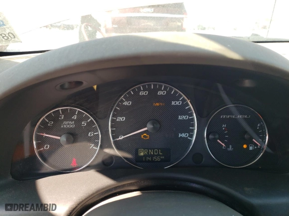 2007 Chevrolet Malibu LS w/1FL with VIN 1G1ZS58F27F278597, listed as a Copart auction lot 53164535 with 114,156 mi miles and Salvage Title. Bid and sale history available at carsss.com. Image 9.