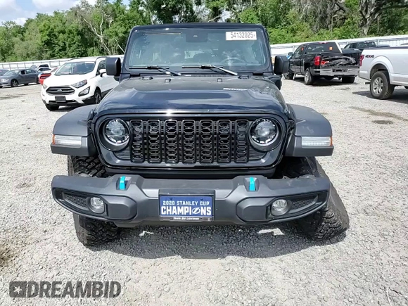 2024 Jeep Wrangler Willys z VIN 1C4RJXN62RW204366, wystawiony jako Copart lot #54132025 z przebiegiem 2 701 mil mil oraz Szkoda całkowita • Salvage title. Historia ofert i sprzedaży dostępna na DreamBid. Obrazek 14.