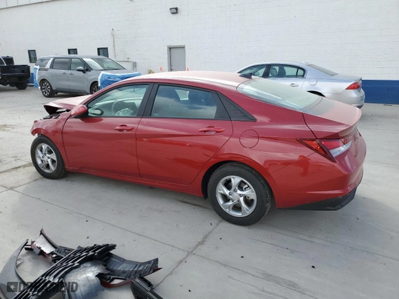 2022 Hyundai Elantra SE with VIN KMHLL4AG5NU349383, listed as a Copart auction lot 45053335 with 5,903 mi miles and Salvage Title. Bid and sale history available at carsss.com. Image 2.