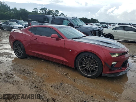 2017 Chevrolet Camaro 2SS with VIN 1G1FG1R71H0166432, listed as a Copart auction lot 66192895 with 70,238 mi miles and Clean title. Bid and sale history available at DreamBid. Image 4.