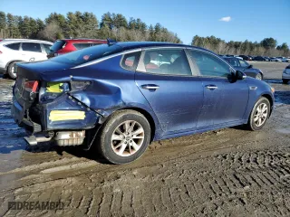 2018 Kia Optima LX with VIN 5XXGT4L32JG191536, listed as a Copart auction lot 45954195 with 159,647 mi miles and Non Repairable. Bid and sale history available at carsss.com. Image 3.