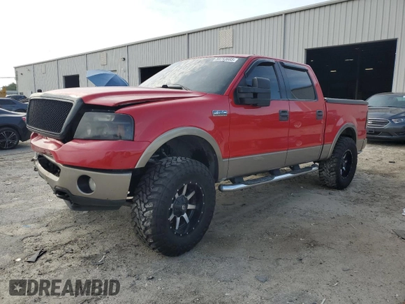 2006 Ford F-150 XLT with VIN 1FTPW14556KB84762, listed as a Copart auction lot 59753685 with 219,242 mi miles and Salvage title. Bid and sale history available at DreamBid. Image 1.