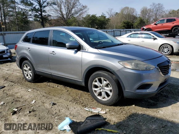 2013 Mazda CX-9 Sport with VIN JM3TB3BV0D0418069, listed as a Copart auction lot 51612055 with 139,925 mi miles and Salvage Title. Bid and sale history available at carsss.com. Image 4.