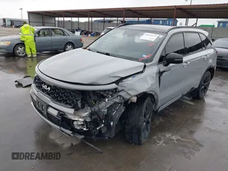 2022 Kia Sorento X-Line SX Prestige with VIN 5XYRKDLF9NG129963, listed as a IAAI auction lot 42159573 with 40,443 mi miles and . Bid and sale history available at DreamBid. Image 20.