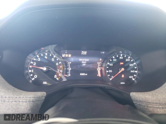 2025 Jeep Compass Latitude with VIN 3C4NJDBNXST547107, listed as a Copart auction lot 56147275 with 8,460 mi miles and Salvage title. Bid and sale history available at DreamBid. Image 9.
