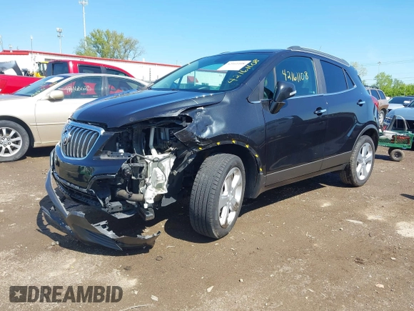 2016 Buick Encore with VIN KL4CJESB5GB655382, listed as a IAAI auction lot 42161108 with 68,299 mi miles and . Bid and sale history available at DreamBid. Image 2.