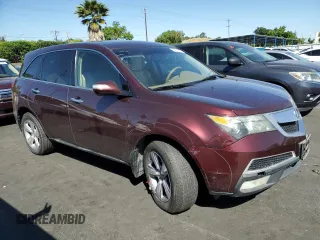 2012 Acura MDX z VIN 2HNYD2H21CH517407, wystawiony jako Copart lot #56418545 z przebiegiem 124 737 mil mil oraz Szkoda całkowita • Salvage title. Historia ofert i sprzedaży dostępna na DreamBid. Obrazek 4.