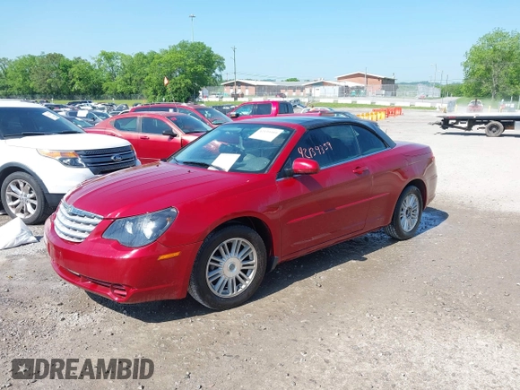 2008 Chrysler Sebring Touring with VIN 1C3LC55R08N643668, listed as a IAAI auction lot 42139359 with 145,984 mi miles and . Bid and sale history available at DreamBid. Image 2.