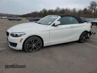 2020 BMW 2 Series 230i xDrive with VIN WBA2K1C08L7F93803, listed as a Copart auction lot 78156664 with 76,814 mi miles and Salvage Title. Bid and sale history available at carsss.com. Image 1.