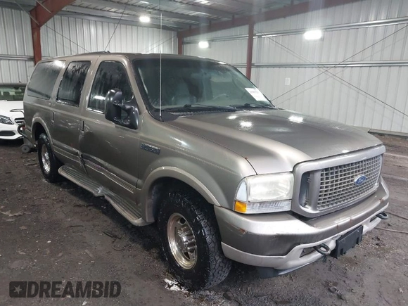 2004 Ford Excursion Eddie Bauer with VIN 1FMNU44P74EA37723, listed as a IAAI auction lot 41987523 with 300,119 mi miles and . Bid and sale history available at DreamBid. Image 1.