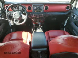2021 Jeep Wrangler Unlimited Rubicon z VIN 1C4HJXFN1MW749453, wystawiony jako Copart lot #58394975 z przebiegiem 23 394 mil mil oraz Czysty tytuł • Clean title. Historia ofert i sprzedaży dostępna na DreamBid. Obrazek 8.