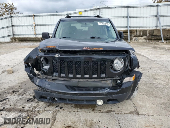 2015 Jeep Patriot Sport z VIN 1C4NJRBB1FD176918, wystawiony jako Copart lot #72587214 z przebiegiem 109 151 mil mil oraz Szkoda całkowita • Salvage title. Historia ofert i sprzedaży dostępna na DreamBid. Obrazek 5.