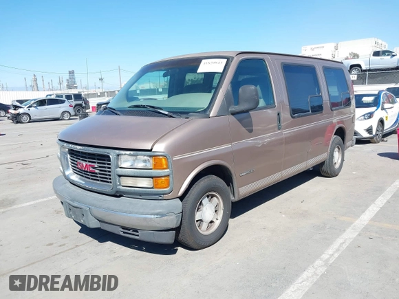 1999 GMC Savana Cargo Van YF7 with VIN 1GDFG15M6X1153246, listed as a IAAI auction lot 41820843 with 258,522 mi miles. Bid and sale history available at carsss.com. Image 2.
