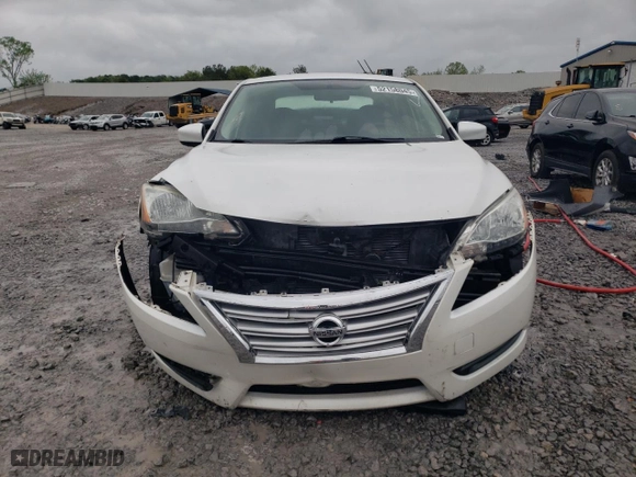 2014 Nissan Sentra S with VIN 3N1AB7AP7EL632798, listed as a Copart auction lot 52158045 with 162,096 mi miles and Salvage Title. Bid and sale history available at carsss.com. Image 5.