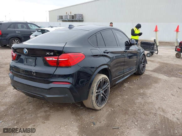 2017 BMW X4 xDrive28i with VIN 5UXXW3C38H0T79070, listed as a IAAI auction lot 41570428 with 1 mi miles. Bid and sale history available at carsss.com. Image 4.