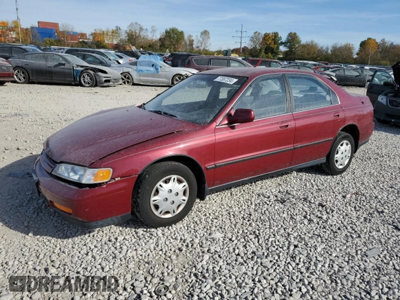 1995 Honda Accord LX with VIN JHMCD5638SC065579, listed as a Copart auction lot 77387234 with 166,575 mi miles and Salvage Title. Bid and sale history available at carsss.com. Image 1.