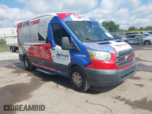 2017 Ford Transit XL with VIN 1FBAX2CM8HKA26909, listed as a IAAI auction lot 42190598 with 228,403 mi miles and . Bid and sale history available at carsss.com. Image 1.