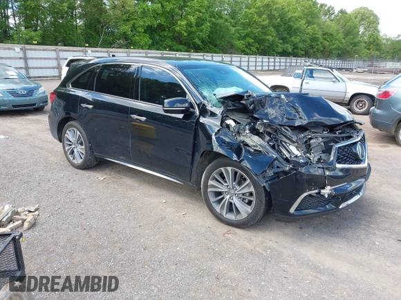 2018 Acura MDX Technology z VIN 5J8YD4H53JL013745, wystawiony jako IAAI lot #42197740 z przebiegiem Nie podano mil oraz . Historia ofert i sprzedaży dostępna na DreamBid. Obrazek 1.