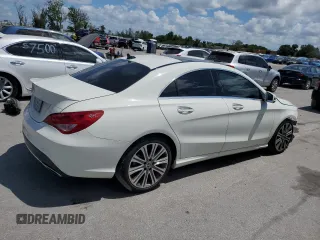 2018 Mercedes-Benz CLA 250 with VIN WDDSJ4EB2JN548180, listed as a Copart auction lot 52843324 with 35,730 mi miles and . Bid and sale history available at DreamBid. Image 3.