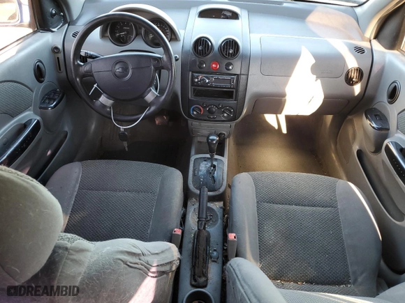 2004 Chevrolet Aveo LS with VIN KL1TJ62664B266574, listed as a Copart auction lot 82820054 with 0 mi miles and Clean Title. Bid and sale history available at carsss.com. Image 8.
