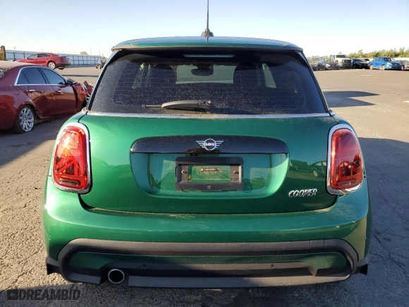 2024 MINI Hardtop 2 Door Cooper with VIN WMW33DH08R2U93036, listed as a Copart auction lot 64867744 with 2,405 mi miles and Salvage Title. Bid and sale history available at carsss.com. Image 6.