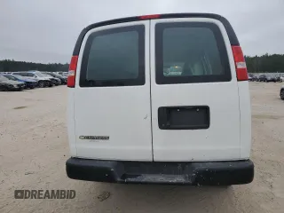 2021 Chevrolet Express Cargo with VIN 1GCWGAFP2M1217923, listed as a Copart auction lot 44116785 with 277,325 mi miles and Salvage title. Bid and sale history available at DreamBid. Image 6.