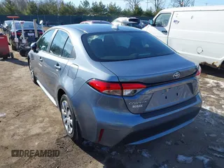2022 Toyota Corolla LE with VIN 5YFEPMAE5NP370182, listed as a IAAI auction lot 41422744 with 78,474 mi miles. Bid and sale history available at carsss.com. Image 3.